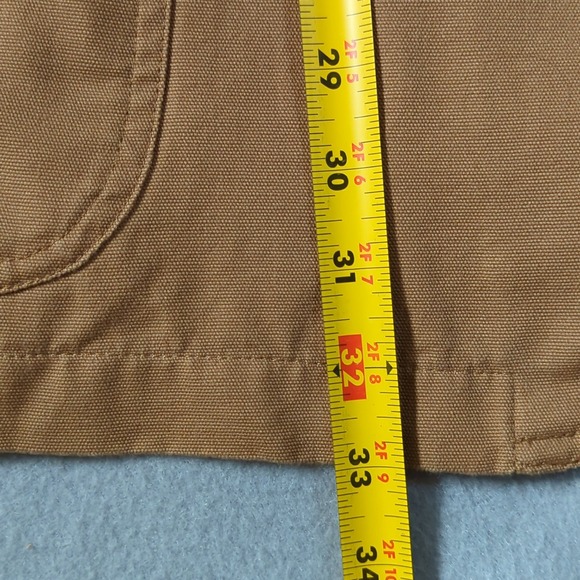 Duluth Trading Co Presentation Jacket Tan Cotton XL Canvas Tradesman Blazer - Picture 8 of 8